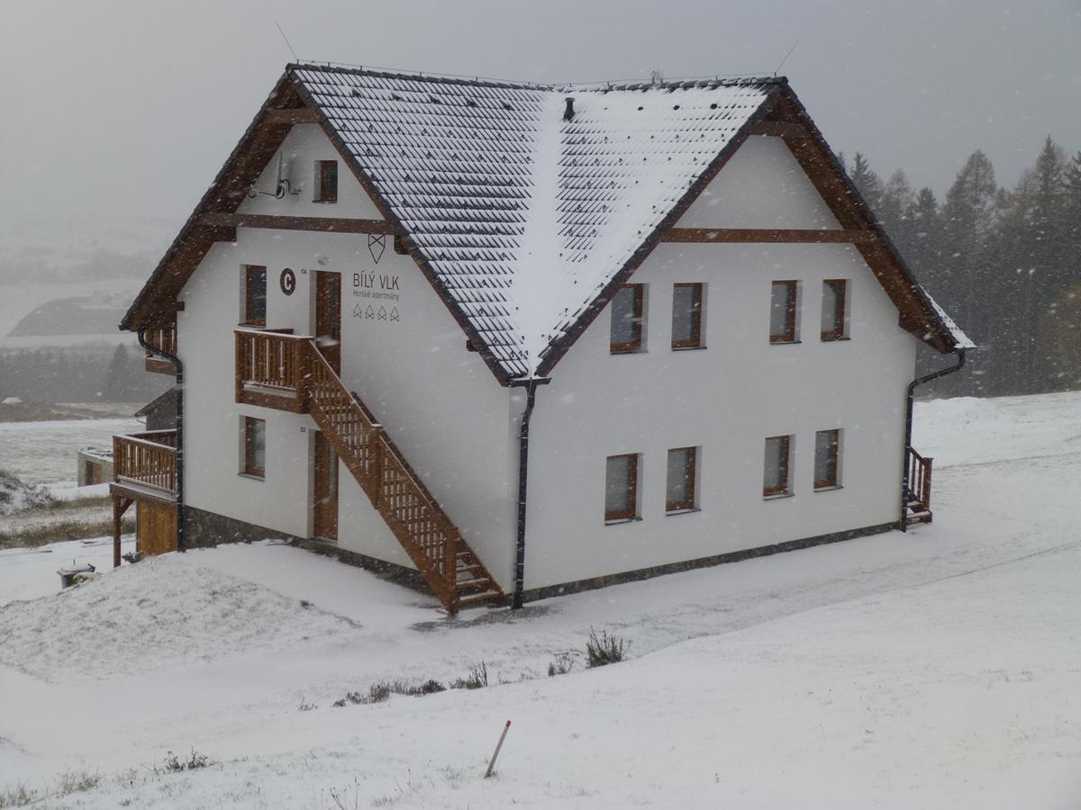 Horské Apartmány Bílý Vlk Vaclavov u Bruntalu Exterior foto