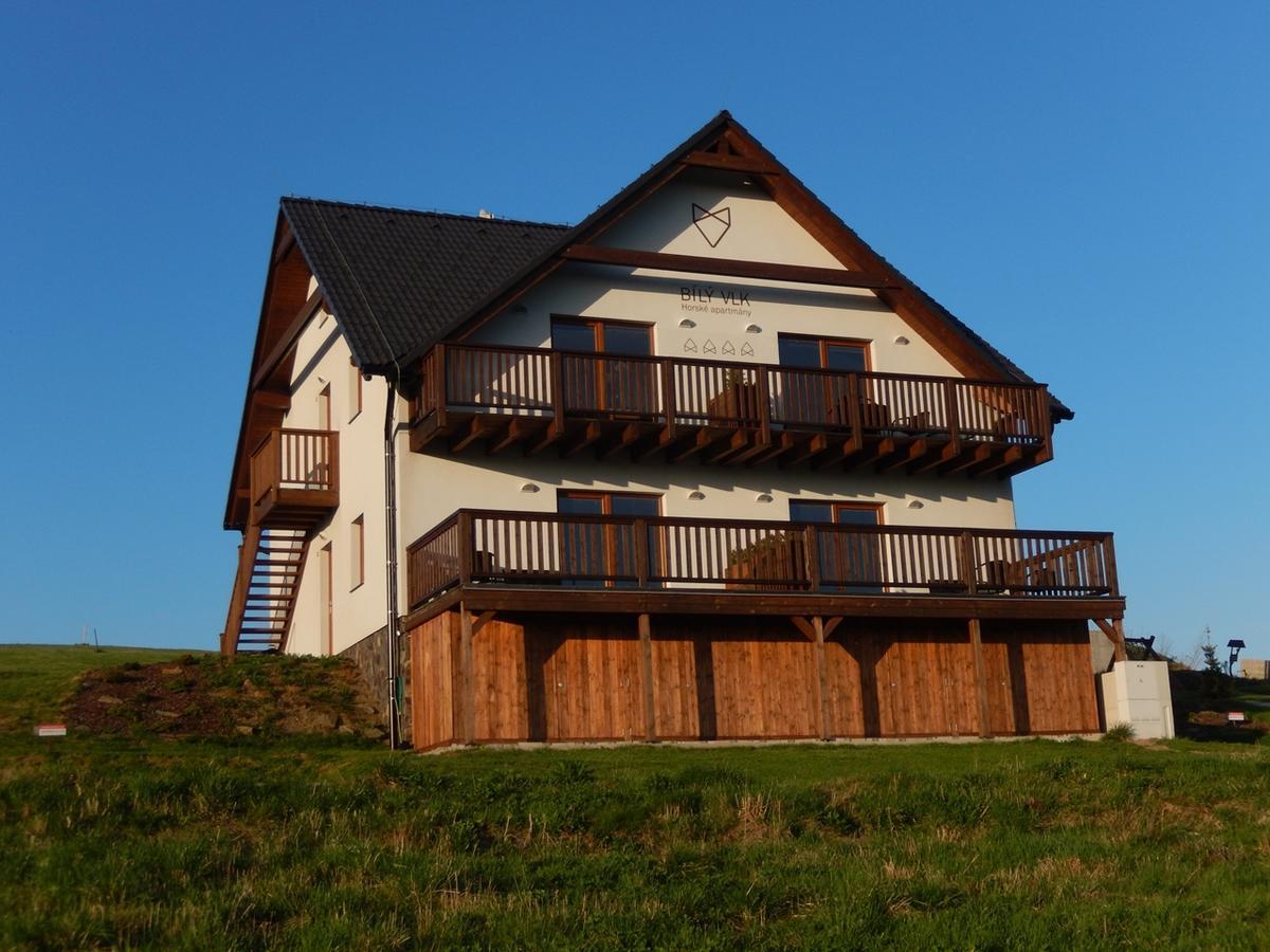 Horské Apartmány Bílý Vlk Vaclavov u Bruntalu Exterior foto